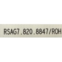 FUENTE DE PODER PARA TV HISENSE / NUMERO DE PARTE 302580 / RSAG7.820.8847/ROH / HLP-5570WM / TJ05S225QB2N / PANEL JHD650X3U53-T1L7/S0/FJ/GM/ROH / MODELO 65U7H	